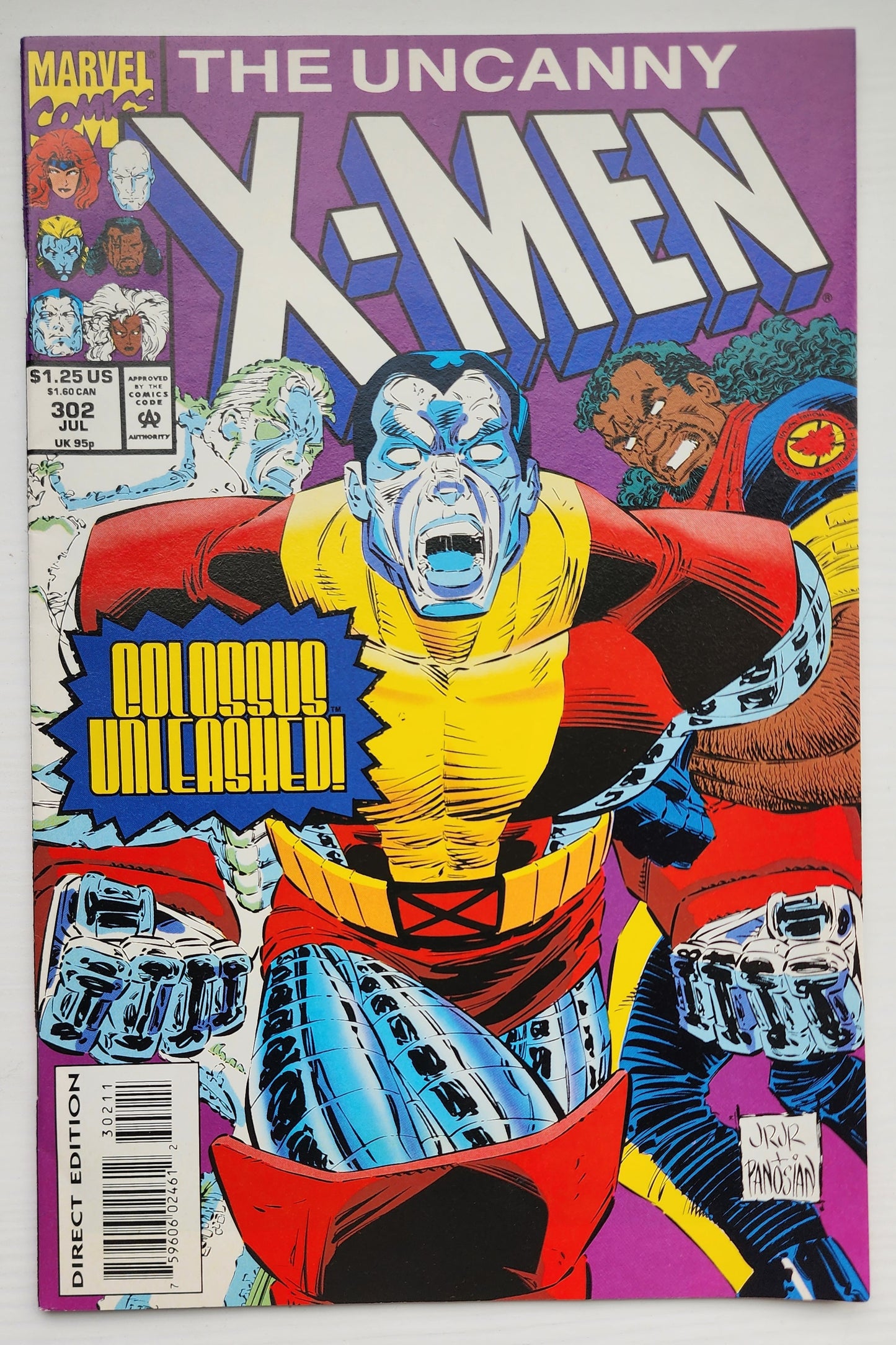 UNCANNY X-MEN #302 1993 X-Men MARVEL COMICS