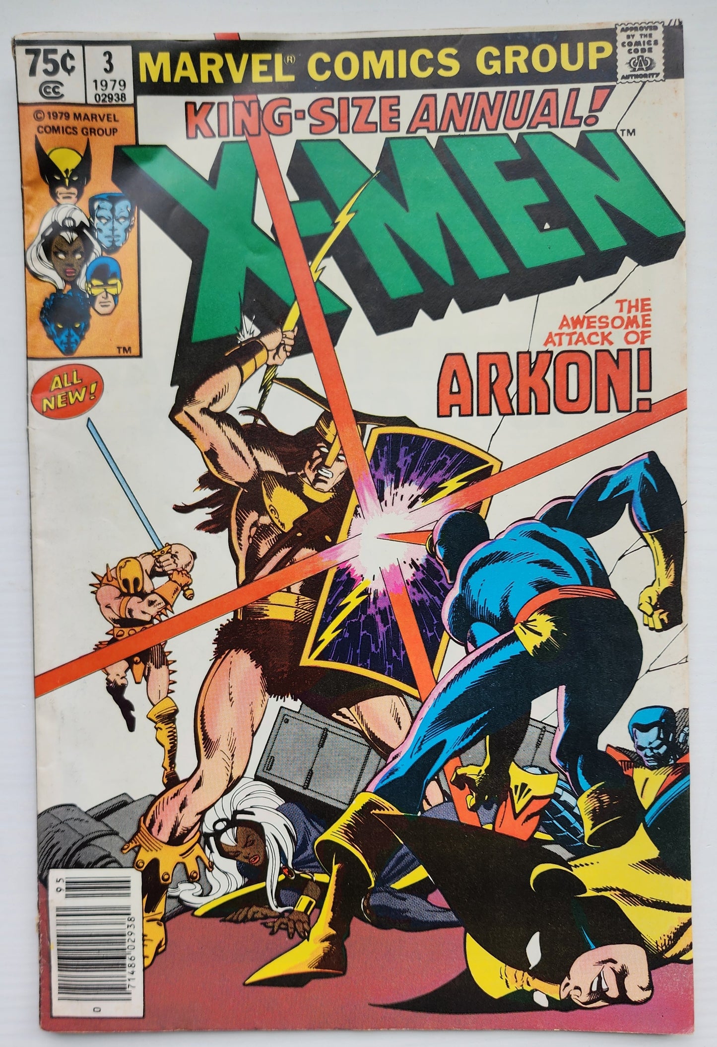 X-MEN ANNUAL #3 1979 NEWSSTAND X-Men MARVEL COMICS