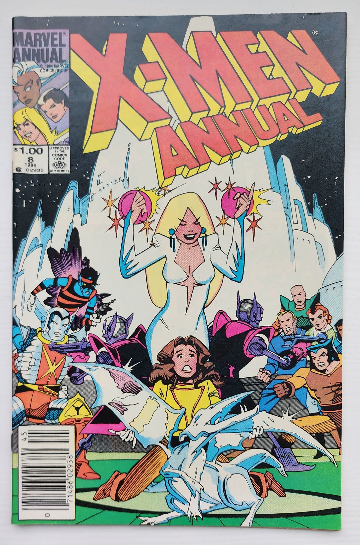X-MEN ANNUAL #8 1984 NEWSSTAND X-Men MARVEL COMICS