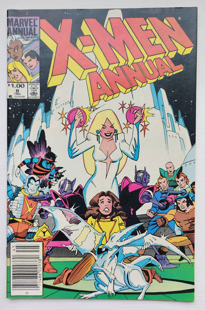 X-MEN ANNUAL #8 1984 NEWSSTAND X-Men MARVEL COMICS