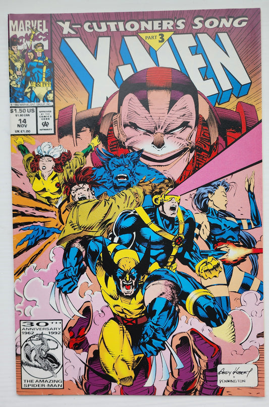 X-MEN #14 1992 X-Men MARVEL COMICS