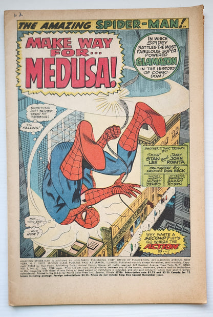 AMAZING SPIDER-MAN #62 Amazing Spider-Man MARVEL COMICS