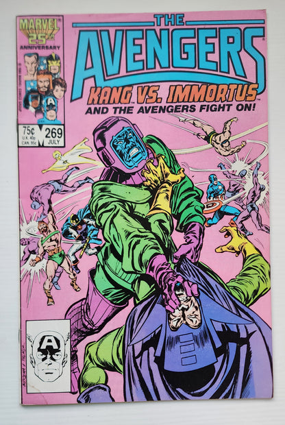 AVENGERS #269 1986 Avengers MARVEL COMICS