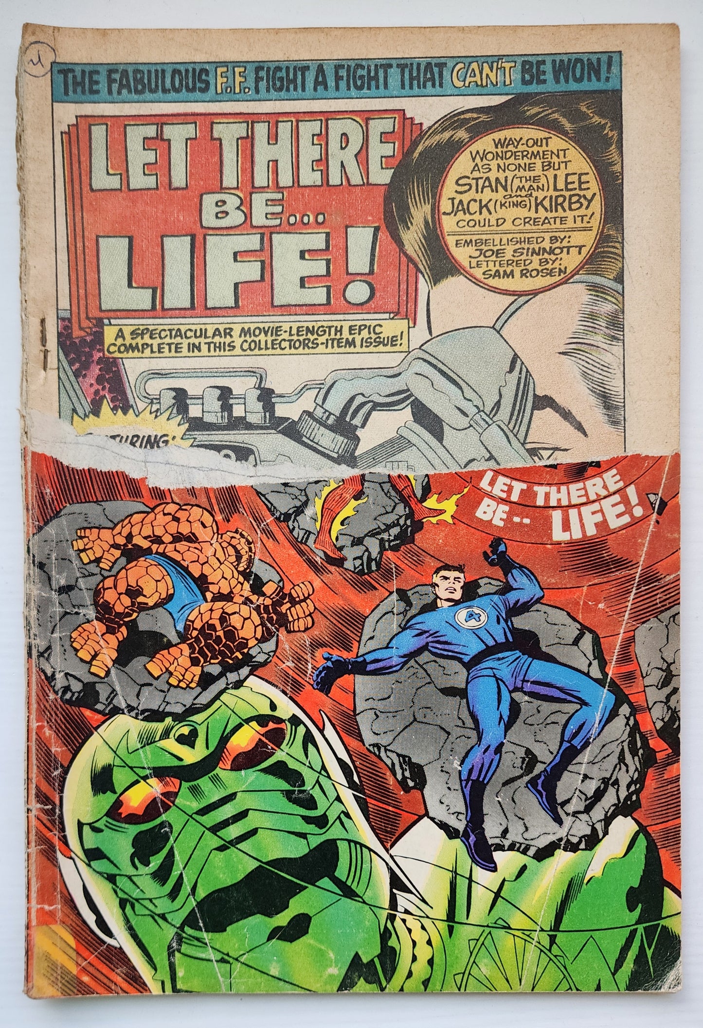 FANTASTIC FOUR #6 1968 Fantastic Four MARVEL COMICS