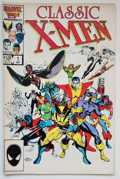 CLASSIC X-MEN #1 1986 Classic X-Men MARVEL COMICS