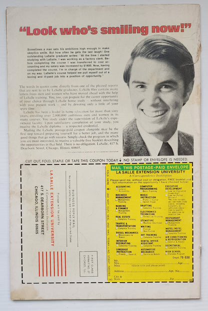 MASTER OF KUNG FU #35 1975 Master of Kung Fu MARVEL COMICS