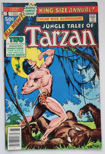 TARZAN #1 1977 Tarzan MARVEL COMICS