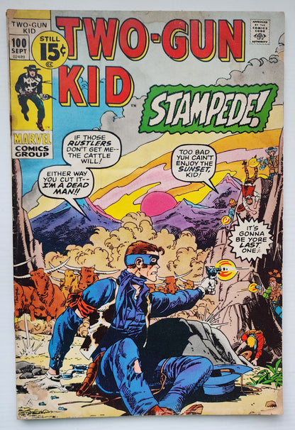 TWO-GUN KID #100 1971 MARVEL COMICS