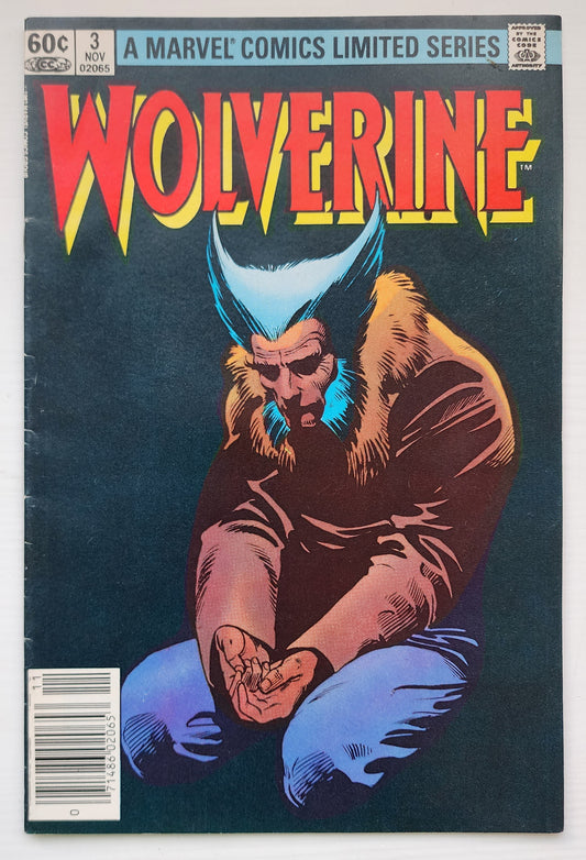 WOLVERINE #3 1982 Wolverine MARVEL COMICS