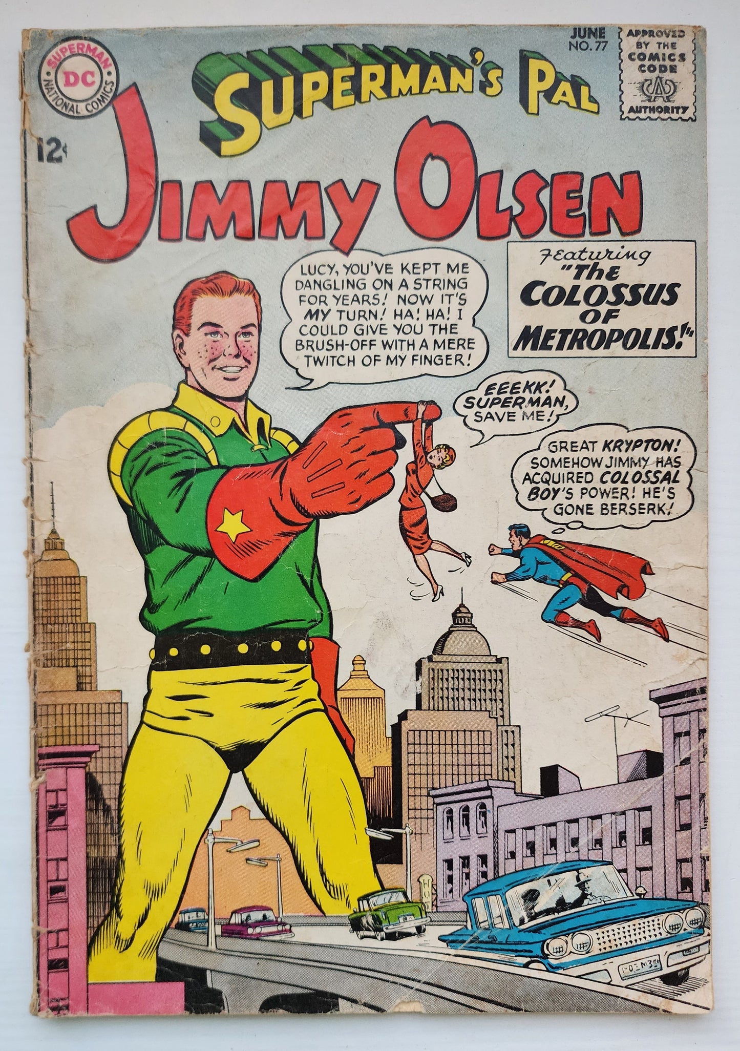 SUPERMANS PAL JIMMY OLSEN #77 1964 Superman DC COMICS