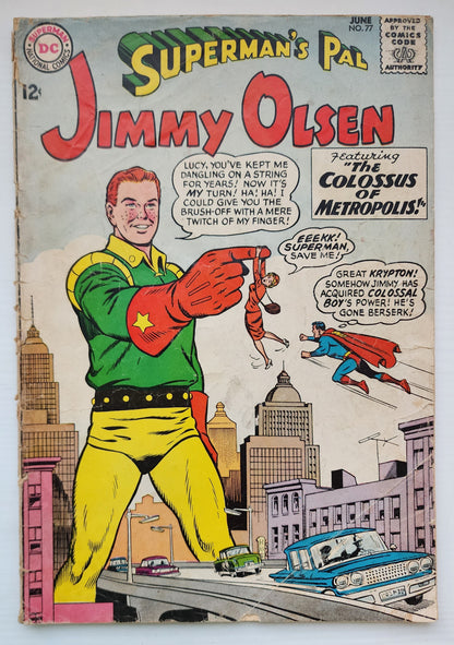 SUPERMANS PAL JIMMY OLSEN #77 1964 Superman DC COMICS