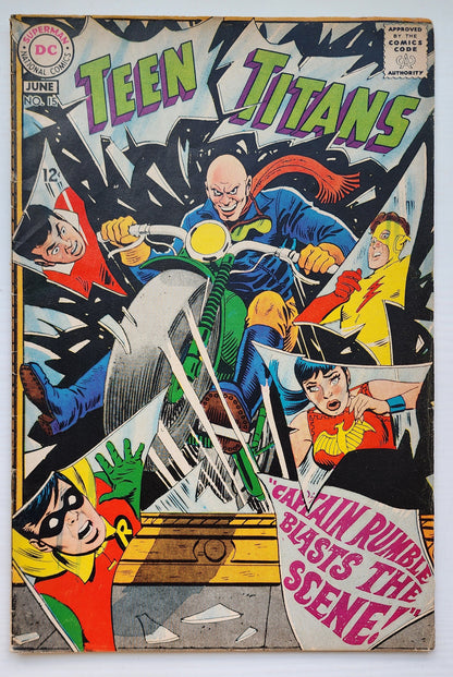 TEEN TITANS #15 1968 Teen Titans DC COMICS