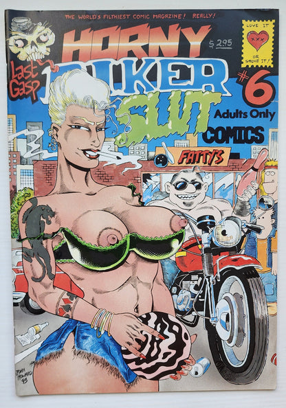 HORNY BIKER SLUT #6 1993 GOLD KEY