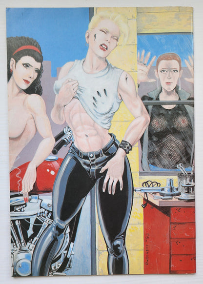 HORNY BIKER SLUT #6 1993 GOLD KEY