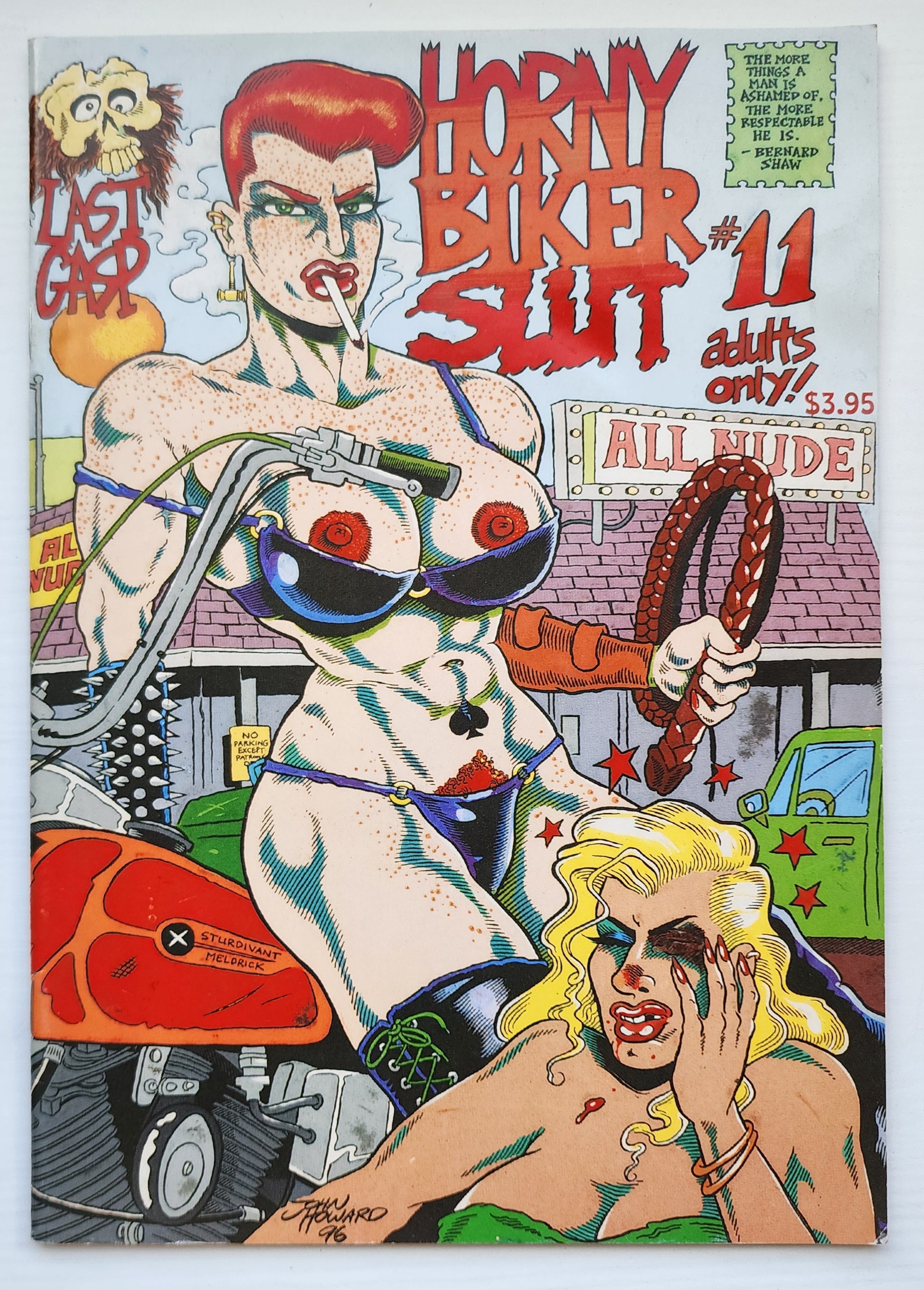 HORNY BIKER SLUT #11 1993 GOLD KEY