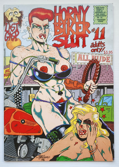 HORNY BIKER SLUT #11 1993 GOLD KEY