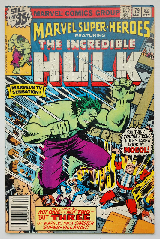 MARVEL SUPER-HEROES #79 FEATURING HULK 1979 Marvel Super-Heroes MARVEL COMICS