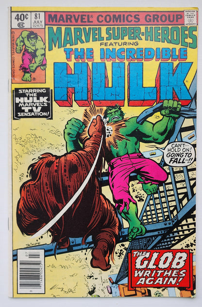 MARVEL SUPER-HEROES #81 FEATURING HULK 1979 Marvel Super-Heroes MARVEL COMICS