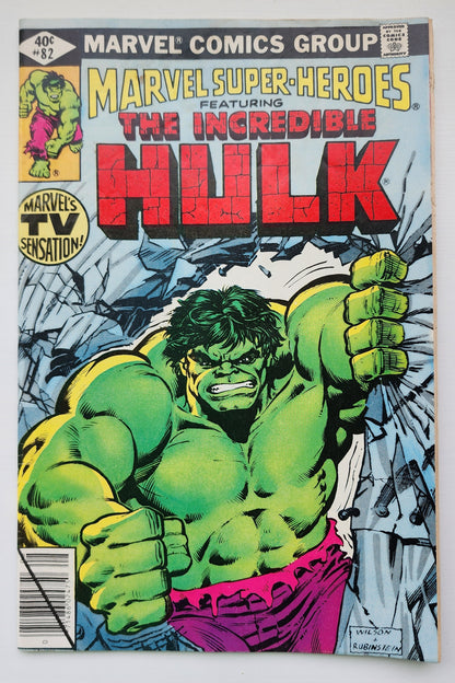 MARVEL SUPER-HEROES #82 FEATURING HULK 1979 Marvel Super-Heroes MARVEL COMICS