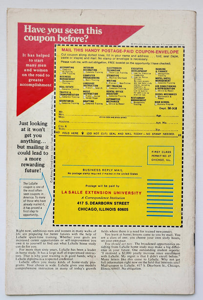 SGT FURY AND HIS HOWLING COMMANDOS #123 1974 Sgt Fury MARVEL COMICS