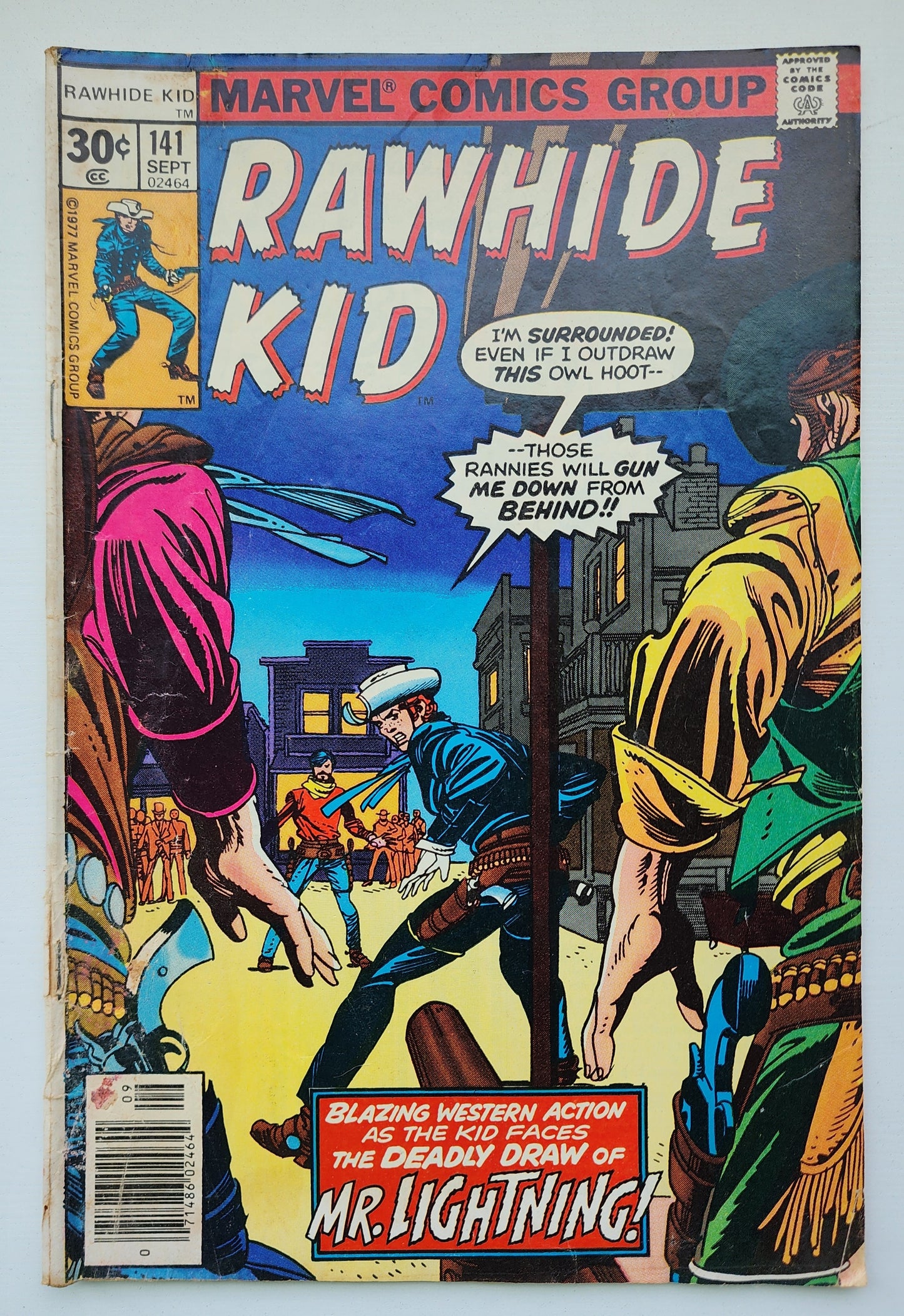 RAWHIDE KID #141 1977 MARVEL COMICS