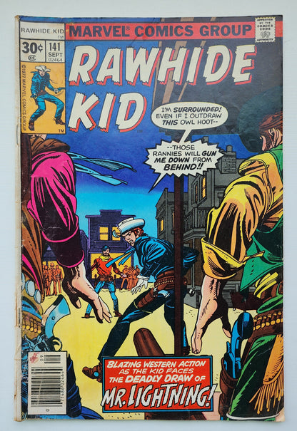 RAWHIDE KID #141 1977 MARVEL COMICS