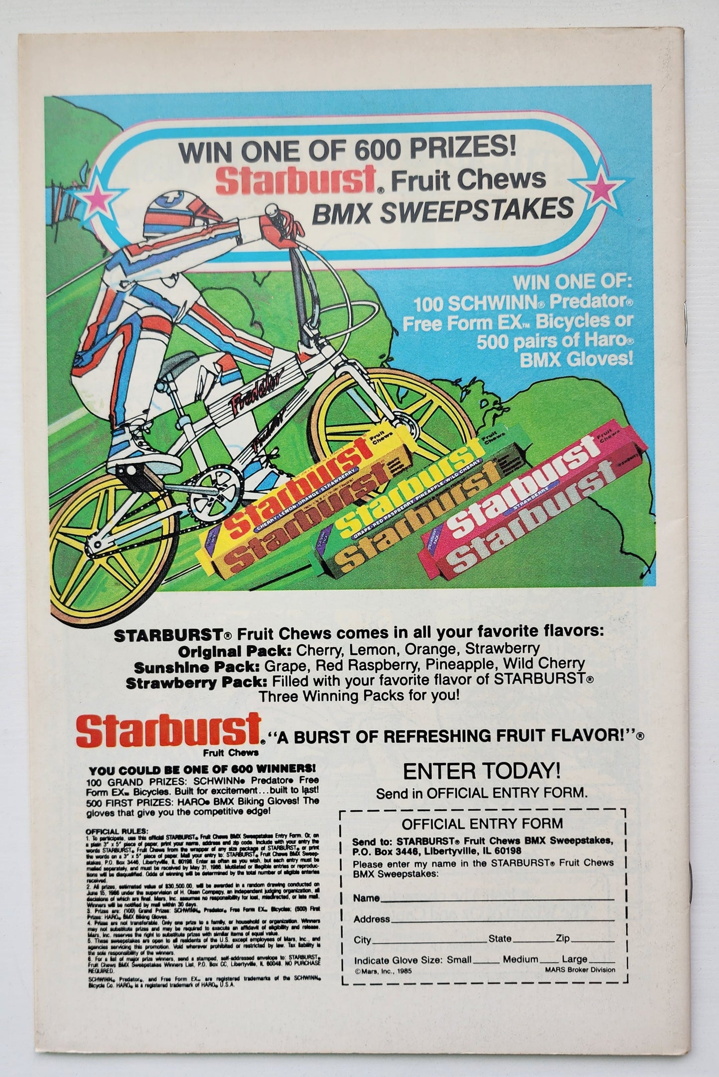 MASK #2 1986 NEWSSTAND MARVEL COMICS