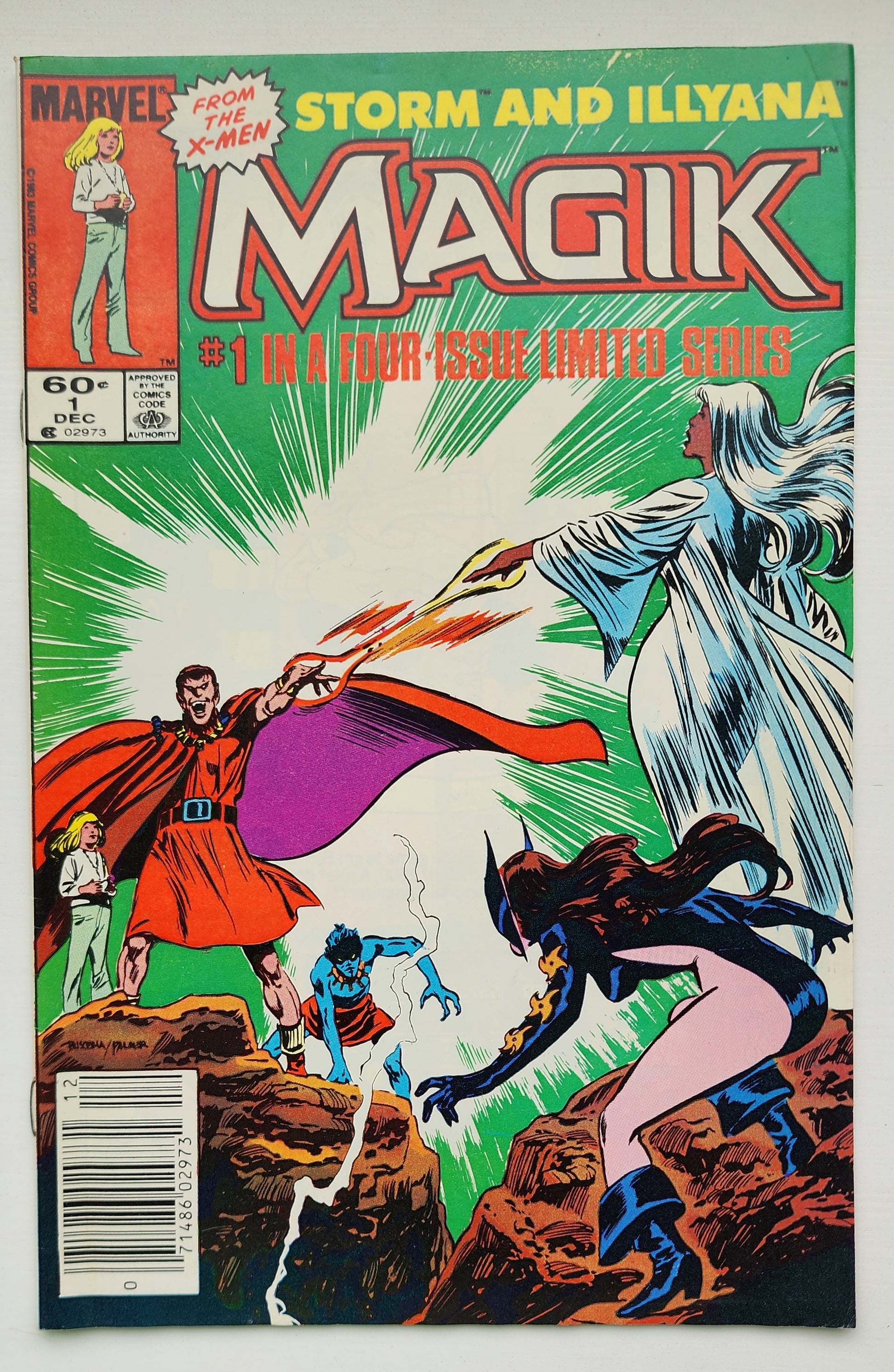 MAGIK ILLYANA AND STORM #1 1983 NEWSSTAND MARVEL COMICS