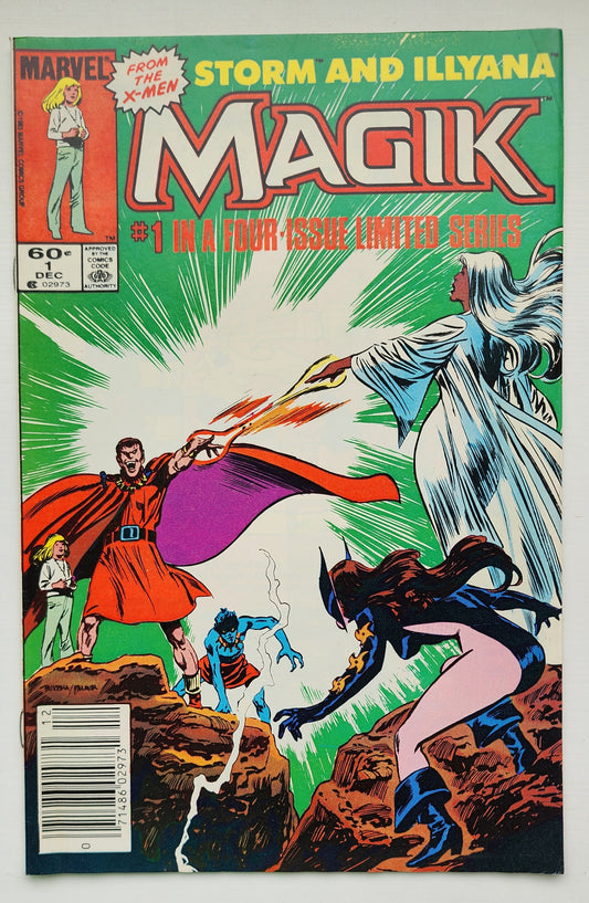 MAGIK ILLYANA AND STORM #1 1983 NEWSSTAND MARVEL COMICS