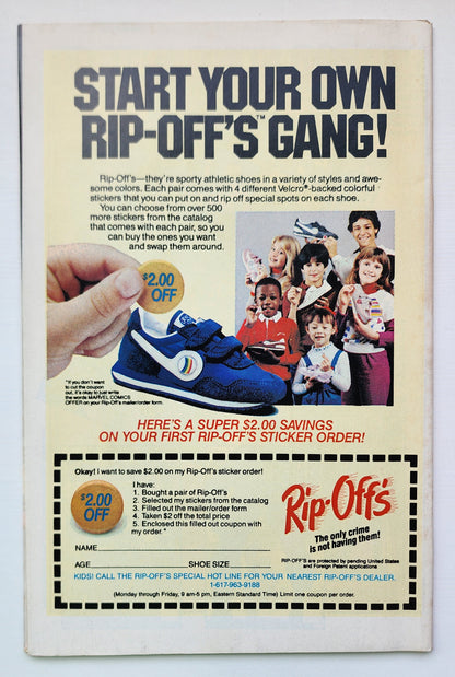 VISION AND SCARLET WITCH #1 1985 NEWSSTAND MARVEL COMICS