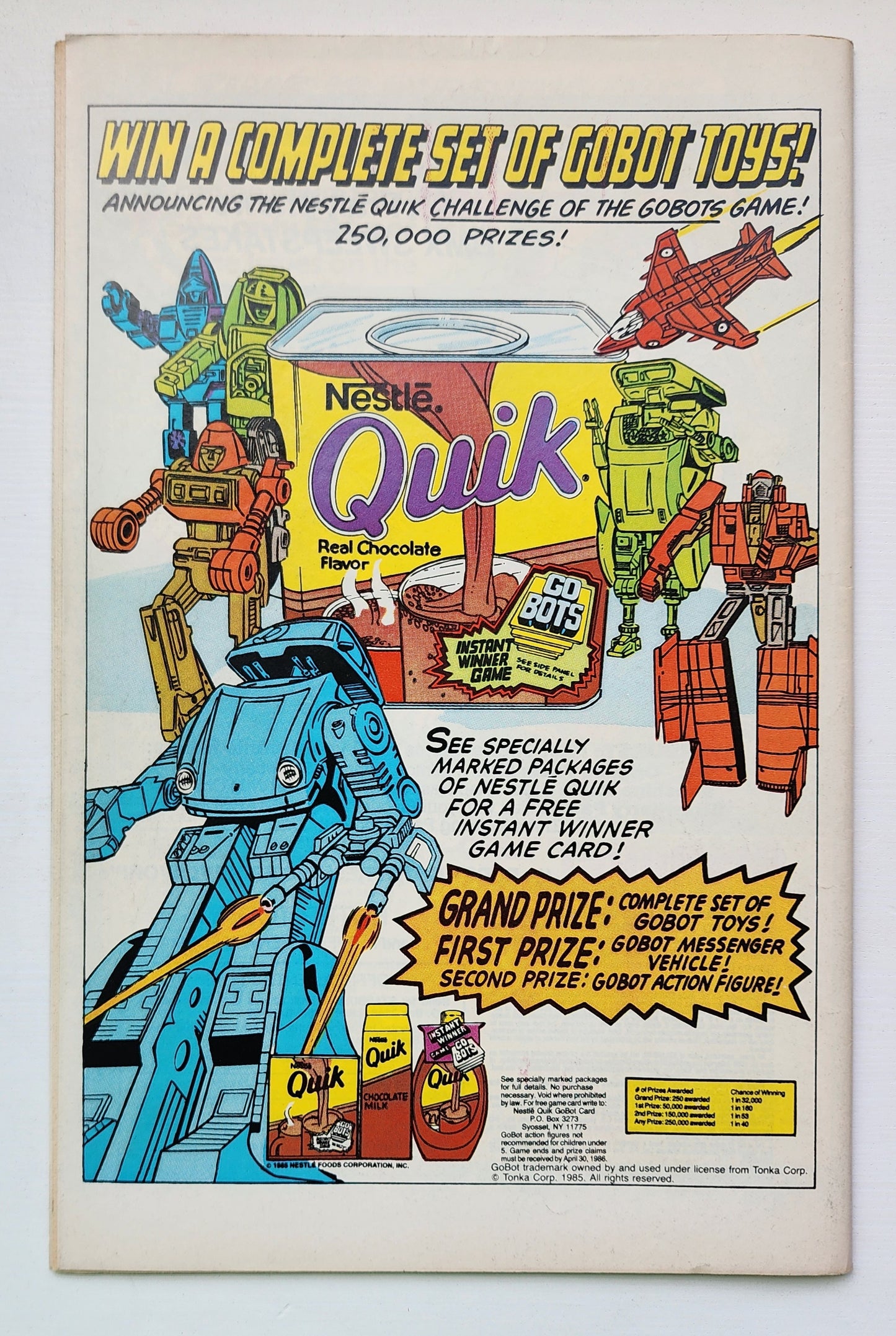 VISION AND SCARLET WITCH #4 1985 NEWSSTAND MARVEL COMICS