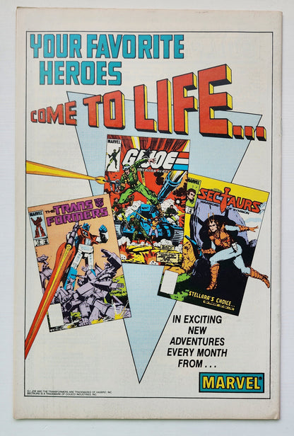 VISION AND SCARLET WITCH #6 1986 NEWSSTAND MARVEL COMICS