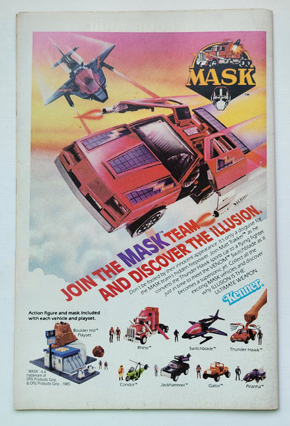 VISION AND SCARLET WITCH #7 1986 NEWSSTAND MARVEL COMICS