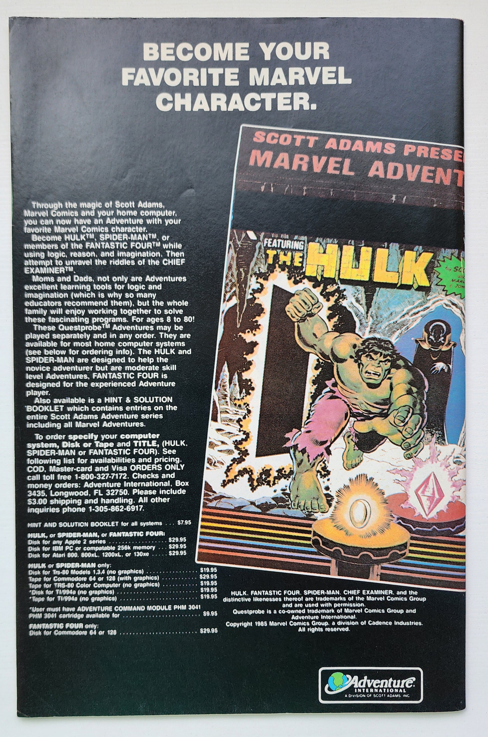 VISION AND SCARLET WITCH #8 1986 NEWSSTAND MARVEL COMICS