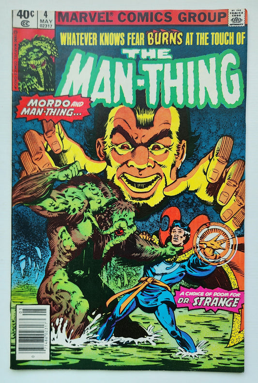 MAN-THING #4 1980 NEWSSTAND Man-Thing MARVEL COMICS