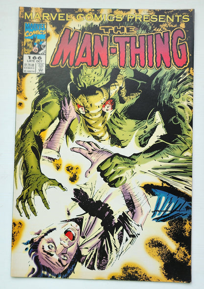 MARVEL COMICS PRESENTS #166 MAN-THING 1994 NEWSSTAND Man-Thing MARVEL COMICS