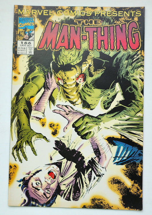 MARVEL COMICS PRESENTS #166 MAN-THING 1994 NEWSSTAND Man-Thing MARVEL COMICS