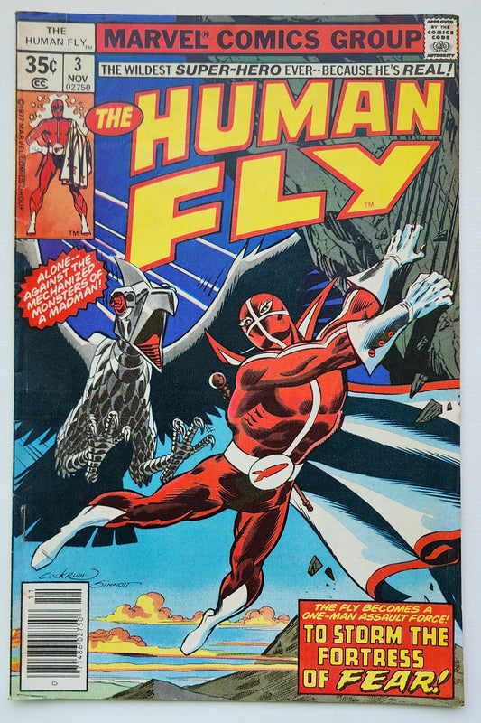 HUMAN FLY #3 1977 NEWSSTAND MARVEL COMICS
