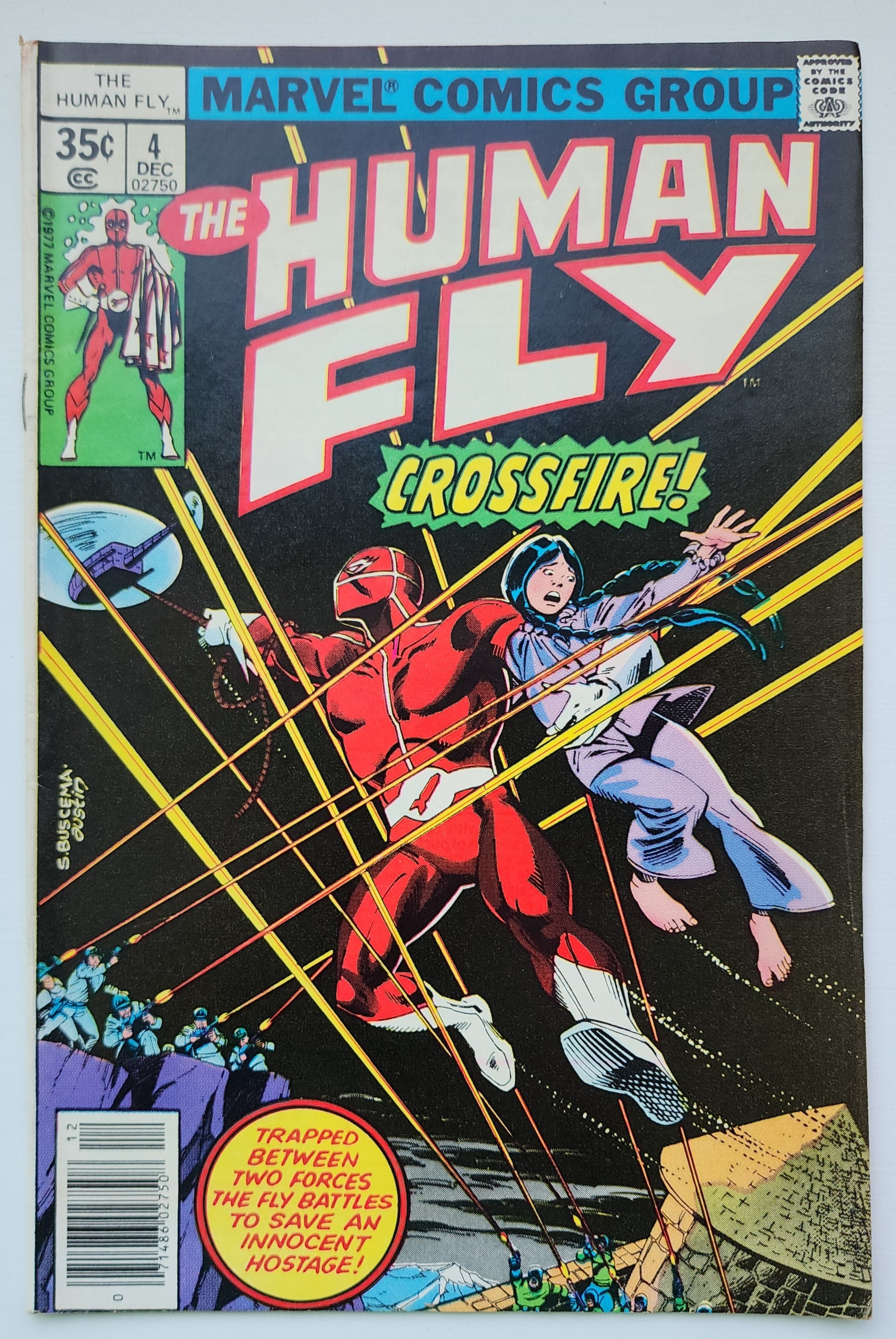 HUMAN FLY #4 1977 NEWSSTAND MARVEL COMICS