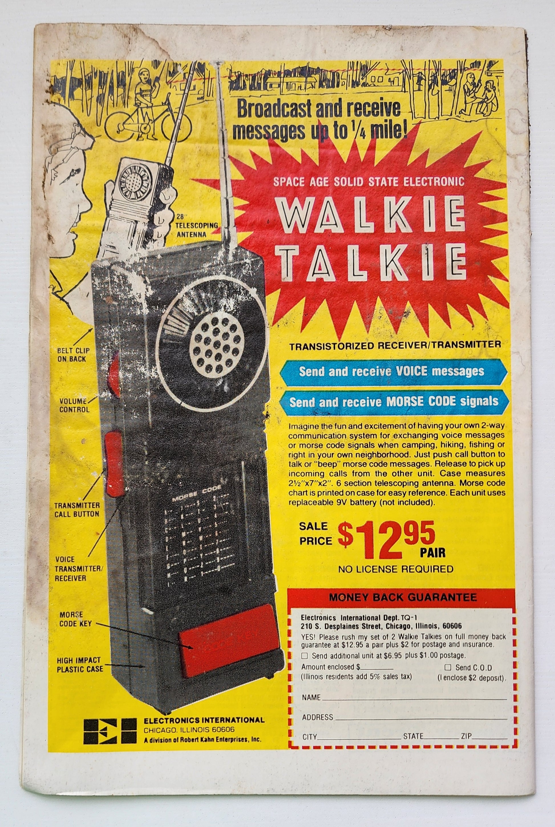 HUMAN FLY #6 1977 NEWSSTAND MARVEL COMICS