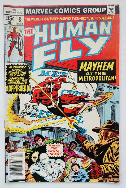 HUMAN FLY #8 1977 NEWSSTAND MARVEL COMICS