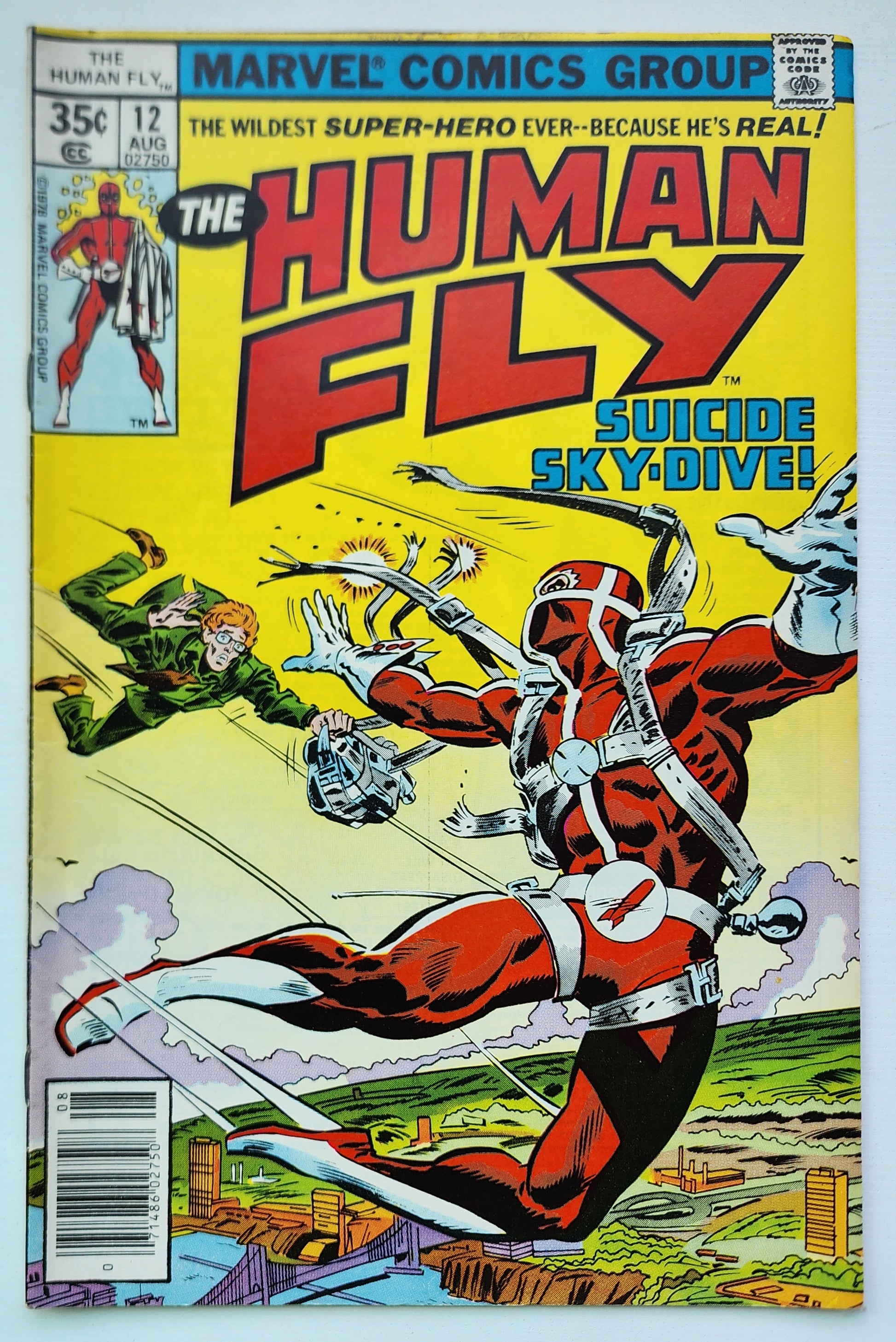 HUMAN FLY #12 1978 NEWSSTAND MARVEL COMICS