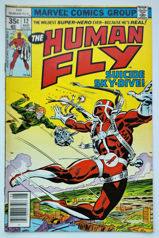 HUMAN FLY #12 1978 NEWSSTAND MARVEL COMICS