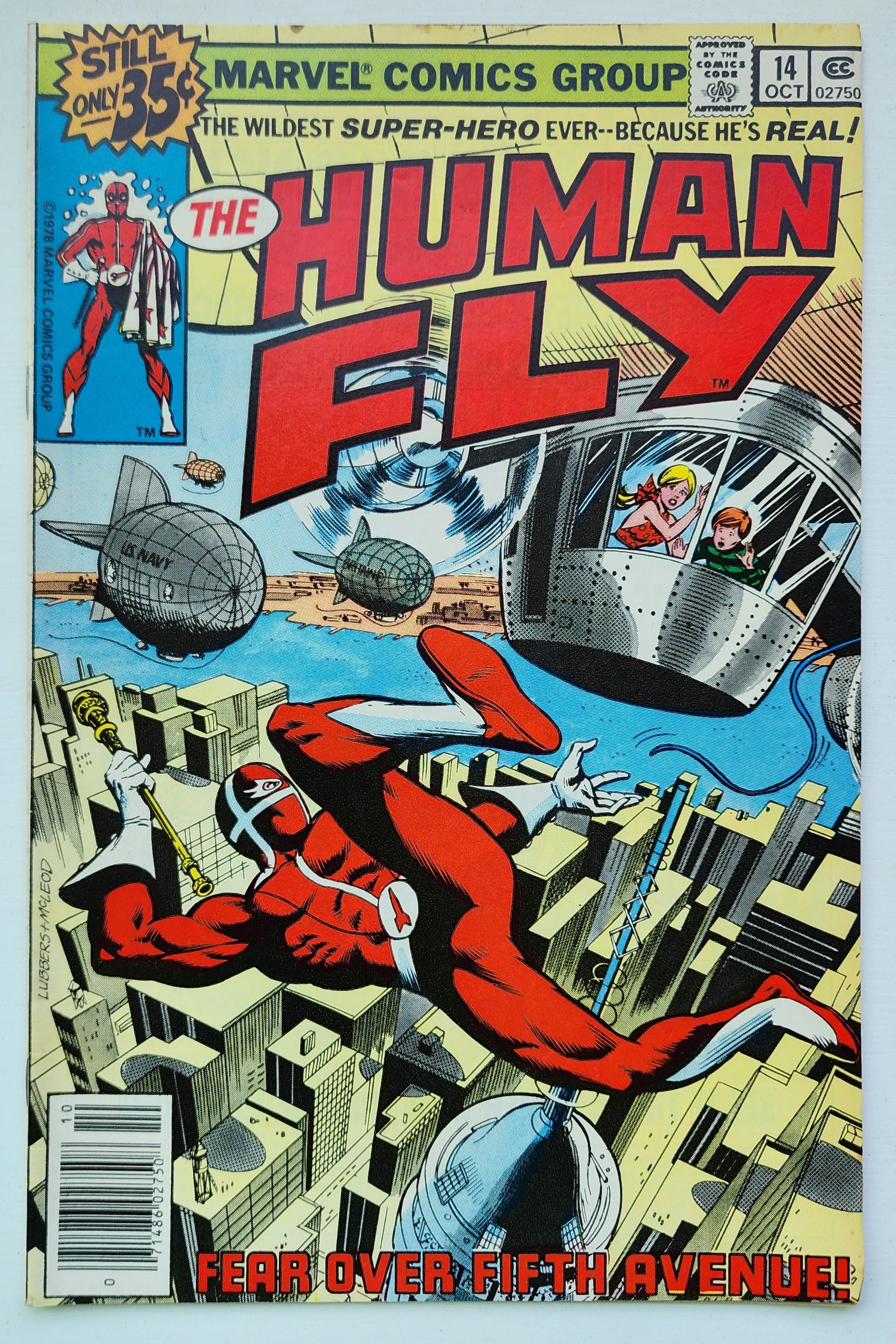HUMAN FLY #14 1978 NEWSSTAND MARVEL COMICS