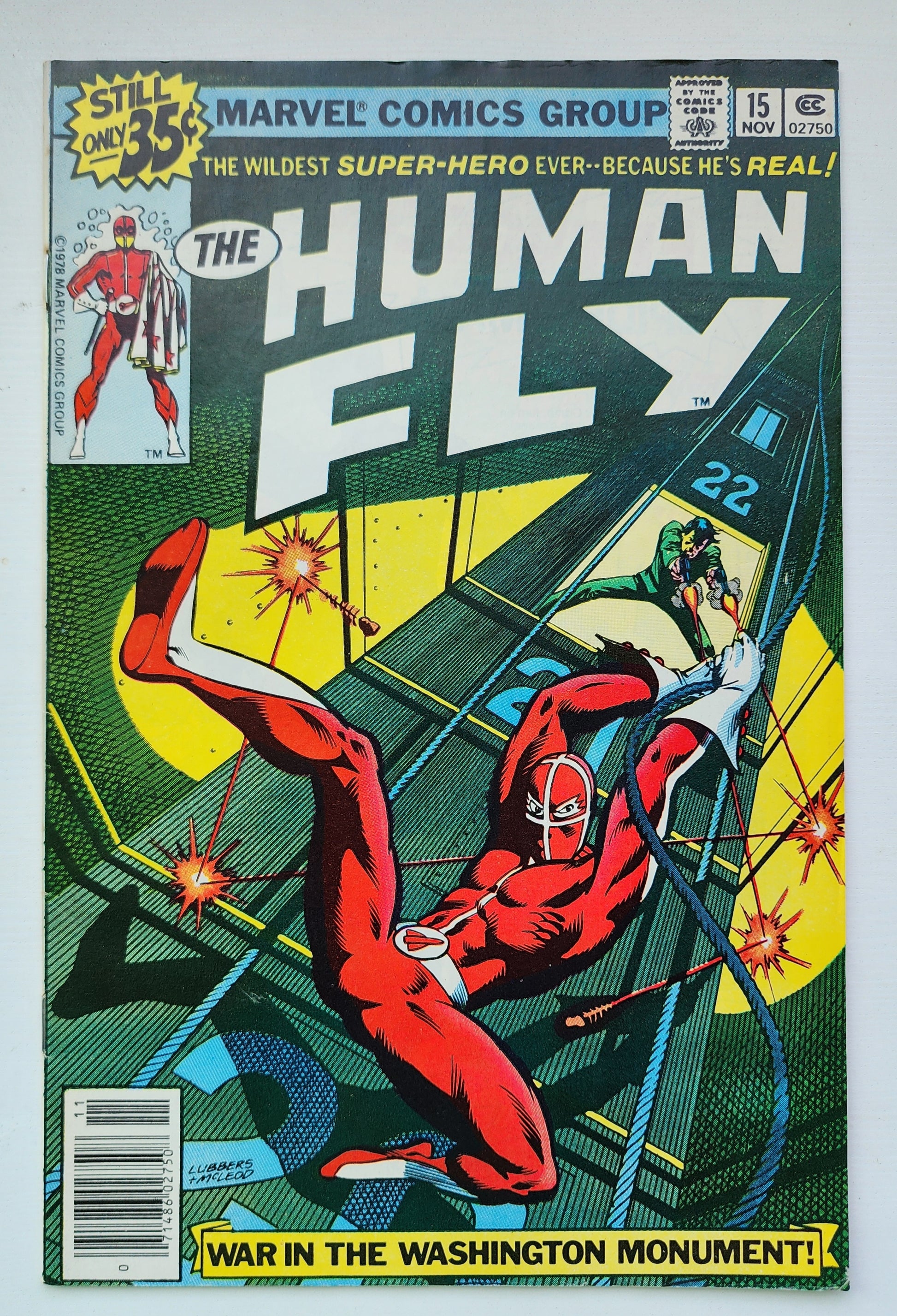 HUMAN FLY #15 1978 NEWSSTAND MARVEL COMICS