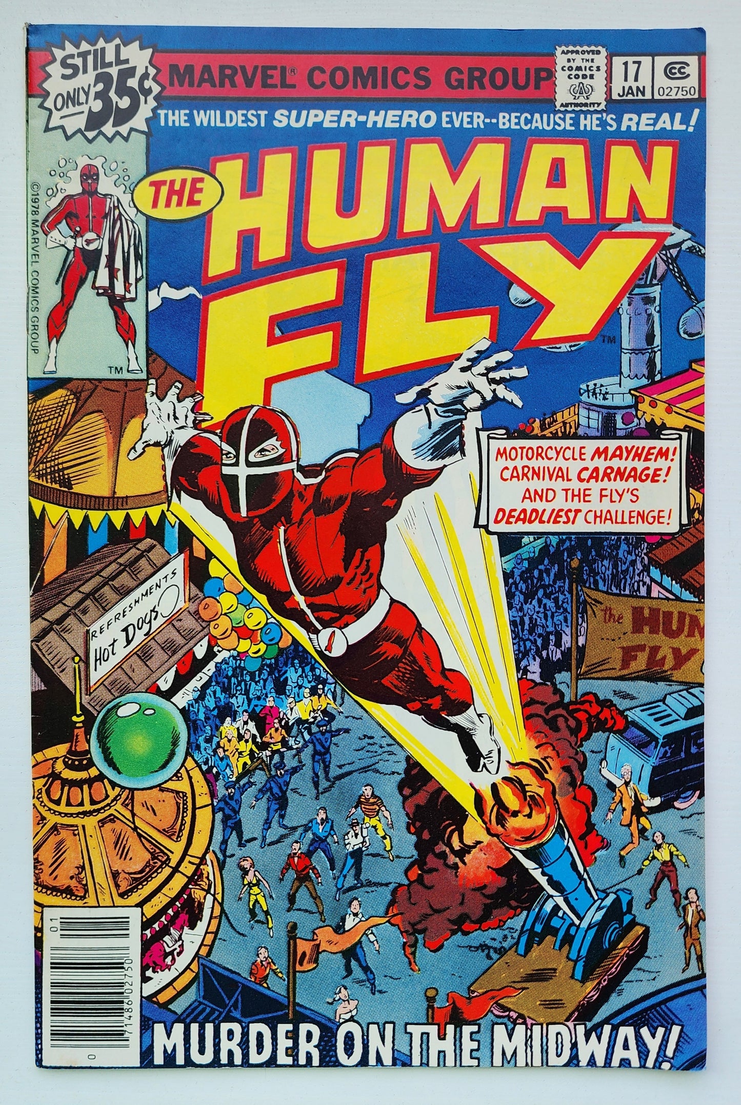 HUMAN FLY #17 1979 NEWSSTAND MARVEL COMICS