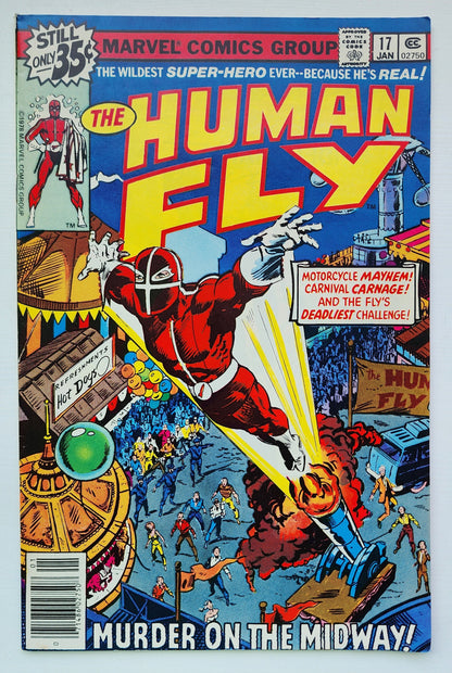 HUMAN FLY #17 1979 NEWSSTAND MARVEL COMICS