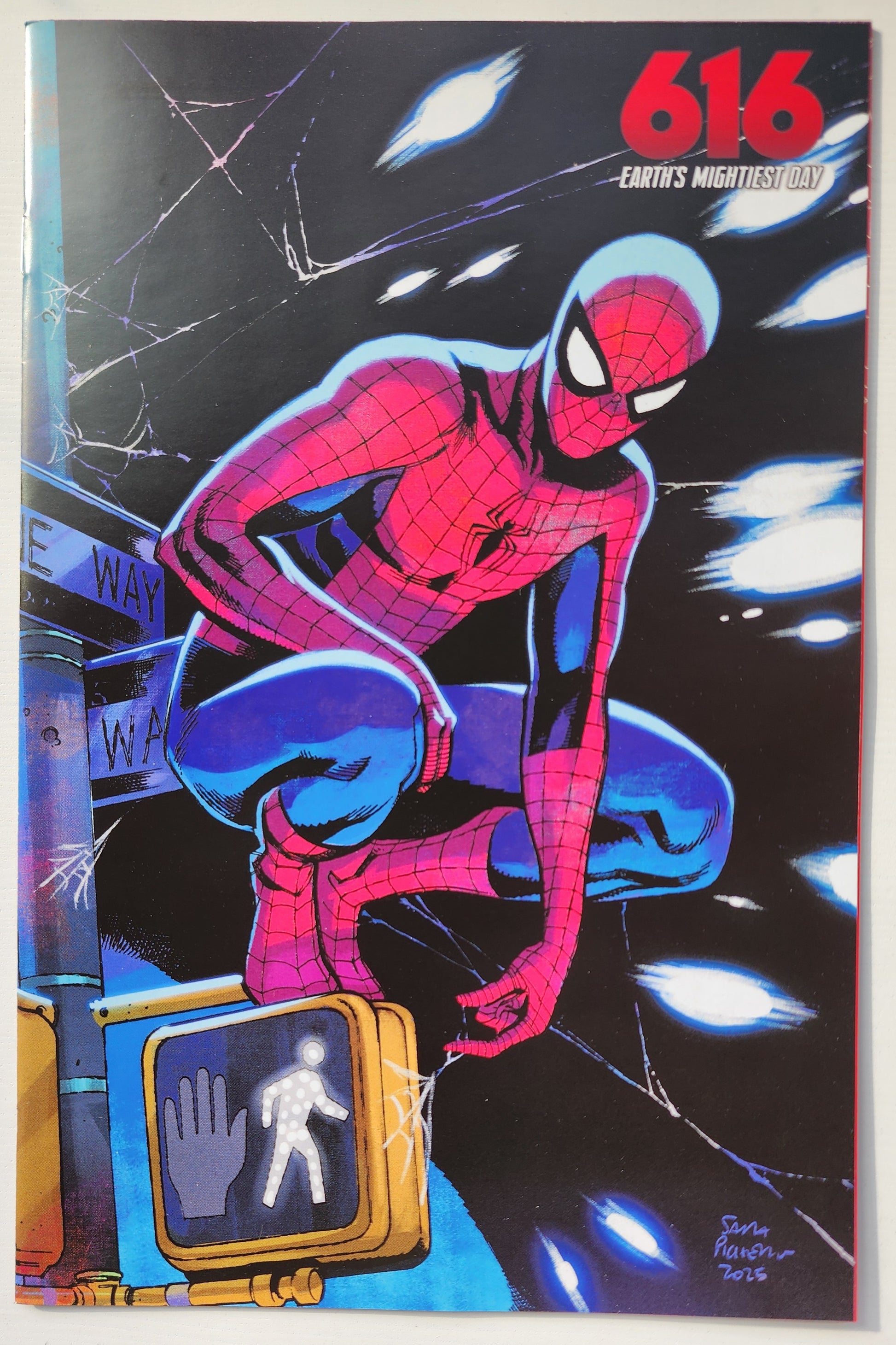 AMAZING SPIDER-MAN #2 616 DAY EXCLUSIVE VARIANT 2025 Spider-Man MARVEL COMICS
