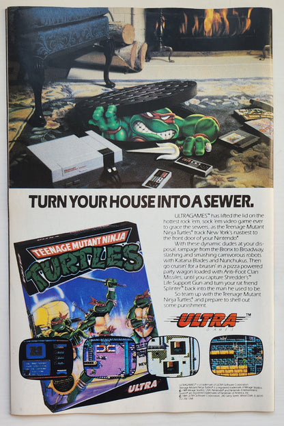 TEENAGE MUTANT NINJA TURTLES TMNT ADVENTURES #5 1989 NEWSSTAND TMNT ARCHIE COMICS