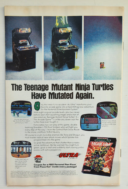 TEENAGE MUTANT NINJA TURTLES TMNT ADVENTURES #18 1991 NEWSSTAND TMNT ARCHIE COMICS
